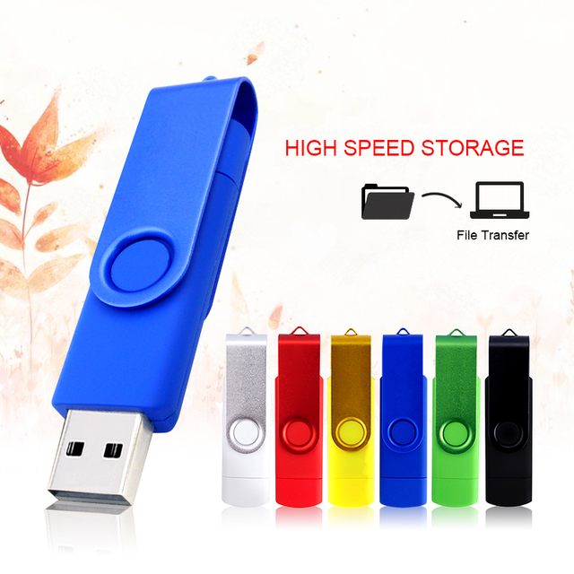 Gitra 3.0 3-in-1 Type C Flash Drive Custom 2-in-1 Phone USB & OTG 128GB Pen Drive Metal Material