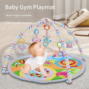 Nouveau-né cadeau infantile ventre temps <span class=keywords><strong>activité</strong></span> <span class=keywords><strong>tapis</strong></span> enfant en bas âge Fitness Rack jouer Gym doux écologique bébé <span class=keywords><strong>tapis</strong></span> de jeu pour la vente en gros - Product Image 2
