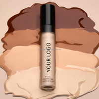 Anti-cernes liquide couvrant à 100 %, waterproof, correcteur de couleur naturelle 24h, pour cernes, tatouages et taches de rousseur (OEM/ODM)