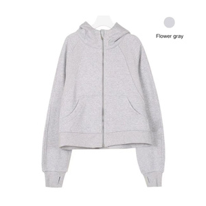 <span class=keywords><strong>Felpa</strong></span> con Cappuccio Stile Lulu Ricamata Foderata in Pile Calda e Casual per Donna Vestibilità Slim/Loose - Product Image 6