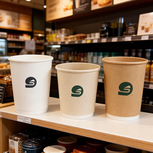 High Quality Eco Friendly <b>Disposable</b> Instant Noodle Packaging Paper Soup Container With Custom Logo - Product Image 3