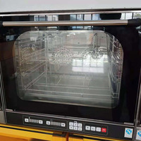 Four à convection professionnel à vision complète avec chauffage rapide de 2,6 kW, brunissage supérieur pour restaurants et hôtels EB-1AE