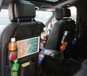 Factory Oxford Car <strong>Seat</strong> Back Anti Kick Pad Protector Cover Anti Dirty Mat Cover Car IPad <strong>Storage</strong> Bag <strong>Seat</strong> Back Organizer - Product Image 2