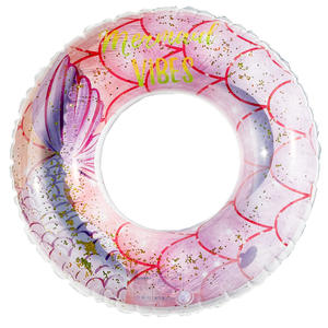 Flotador Inflable de Sirena Inf Kellukya para Adultos y Niños, Diseño Unisex para Uso en Piscinas y Parques Acuáticos - Product Image 5