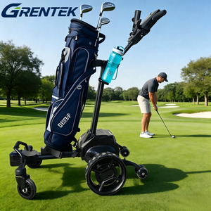 Nouveau design de chariot de golf électrique de luxe léger avec IA, suivi automatique, pliable, 6 roues, capacité de charge de 80 kg, batterie au lithium - Product Image 2