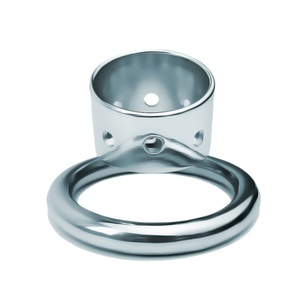 Anillos para Pene Pequeños FRRK, Jaula de Castidad Masculina de Acero Inoxidable, Cinturón de Bondage para Pene, Dispositivos de Bloqueo, Juguetes Sexuales BDSM para Hombres - Product Image 3