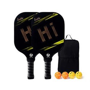 Chifory Sports Logo personalizado Ligero Fibra de vidrio Niños Pickleball Paddle Juego de 2 paletas y 4 bolas - Product Image 5