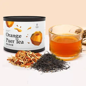 Hot Sale 2024 Dried Flower Fruit Tea Bag Flavored Rose Black Tea 80g/tin Skin Whitening Clean Stomach Hot Iced Tea Bag Both