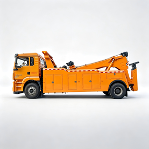 Dépanneuse de secours commerciale SHACMAN de 50 tonnes, véhicule de remorquage robuste pour le sauvetage routier - Product Image 1