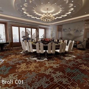 Pas cher 100% Polyester Mur à Mur Moquette Imprimé pour Hôtel Salle À Manger Salon Nouveau Design Shanghai Hangju Broly <span class=keywords><strong>C</strong></span> série - Product Image 2