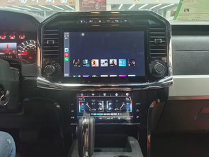 Pantalla Android con aire acondicionado reproductor Multimedia para coche Radio navegación GPS para <span class=keywords><strong>Ford</strong></span> <span class=keywords><strong>F150</strong></span> 2009-2014 con CarPlay + DSP - Product Image 3
