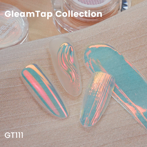 YOKEFELLOW GleamTap GT111 Polvo de Uñas Cromado Aurora, Polvo Mágico de Espejo de 6 Colores para Uñas - Product Image 2