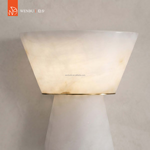 Luxury Spanish alabaster Table Lamp Modern Bedside <b>Night</b> <b>Light</b> for Home Bedroom Decor - Product Image 2