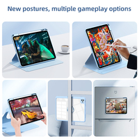 Nouvelle Rotation magnétique avec étui à fente pour stylo pour Ipad 2024 pro 13 air 13 rotation étui pour tablette pour Ipad Pro 12.9