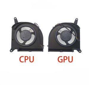 Ventilador de refrigeración para CPU y GPU de portátil para Gigabyte <span class=keywords><strong>AERO</strong></span> 15 <span class=keywords><strong>OLED</strong></span> SA 17 HDR XA RP75XA RP77XA - Product Image 1