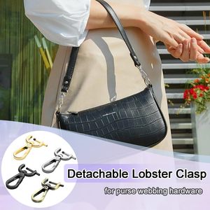 Coobigo Pack Inch Detachable Snap Hook Swivel Clasp Metal Swivel Lobster Claw Clasps For Paracord Lanyard <b>Purse</b> Strap Clips Exte - Product Image 3