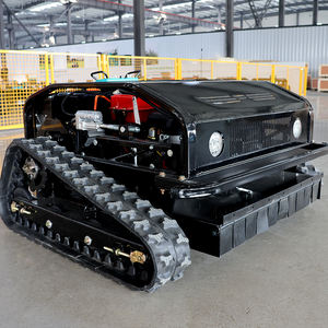 Cortacésped autopropulsado con control remoto inteligente pequeño para todo terreno, cortacésped sobre orugas, cero giro, máquinas cortadoras de césped para montar - Product Image 1