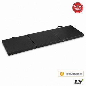 <span class=keywords><strong>Tapis</strong></span> d'exercice pliable 3 volets en cuir PU épais, <span class=keywords><strong>tapis</strong></span> <span class=keywords><strong>de</strong></span> gymnastique, <span class=keywords><strong>tapis</strong></span> <span class=keywords><strong>de</strong></span> yoga et <span class=keywords><strong>de</strong></span> fitness pour entraînement à domicile - Product Image 1