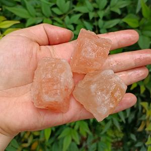 Cristales de Sal Naranja Natural al por Mayor, Piedras de Sal Naranja en Bruto para Decoración del Hogar, Difusor de Aromas y Piedra Relajante Curativa - Product Image 1