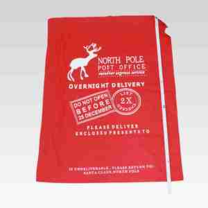 Sac de Noël en coton réutilisable et portable, sac anti-poussière à cordon de serrage, écologique et résistant à l'eau - Product Image 2