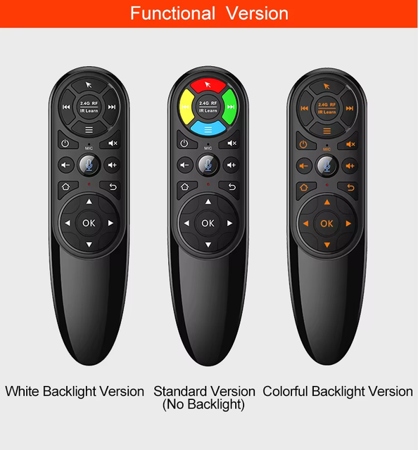 2026 New Smart Air Mouse 2.4G Wireless Remote Control for TV Box Smart TV Mini PC IR Learning Function Voice Assistant