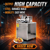 Máquina Automática para Pasta de Alta Capacidad - Equipo Multifuncional para Hacer Conchas/Macarrones/Alitas Espiraladas