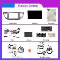 Pour Honda CRV 2012 2013 2014-16, écran QLED 10,33 pouces, autoradio double 2 DIN, navigation GPS, autoradio Android