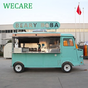 Wecare carritos de helados movil bong bóng trà cà phê Hotdog kem xe tải dịch vụ thực phẩm xe điện xe tải thực phẩm với nhà bếp đầy đủ - Product Image 2