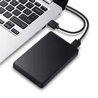 Hard Disk Eksternal Portabel Laptop 2.5 Inch BARU, SATA Mini USB2.0 1TB 8MB Cache 5400 RPM Antarmuka 6Gb/s Cangkang ABS Grosir