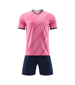 Quick Dry Digital Print Polyester Men Football Uniform Team Training Sportswear Set - Product Image 6