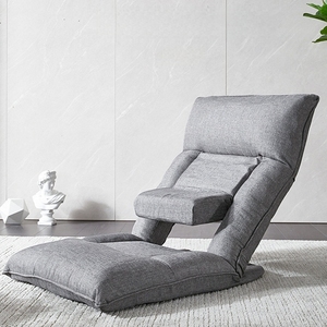 Sofá Reclinable Moderno Plegable Personalizable Kino, Silla <span class=keywords><strong>de</strong></span> Oficina Ergonómica con Soporte Lumbar, Tela <span class=keywords><strong>para</strong></span> Sala <span class=keywords><strong>de</strong></span> Estar, Dormitorio y Hogar - Product Image 1