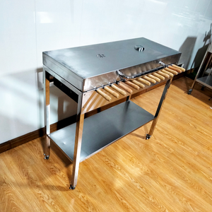 Rôtissoire à broche pour barbecue kebab, en acier inoxydable, barbecue, rôtissoire - Product Image 3