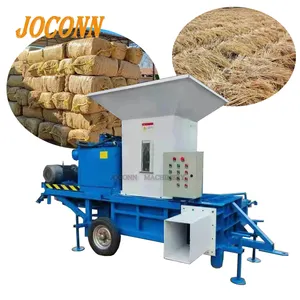 High efficiency rice husk compactor baler/cheap price silage square bagging press machine/Farm Use Hay Silage Baler for sale