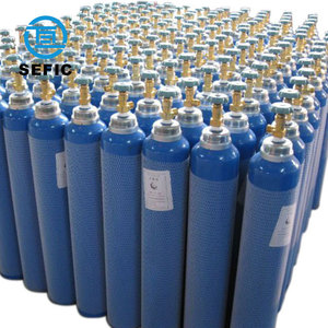 Công nghiệp/y tế oxy xi lanh xách tay rỗng oxy xi lanh 5L 10L <span class=keywords><strong>40L</strong></span> 47L 50L thép cao màu xanh oxy xi lanh - Product Image 2