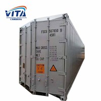 Reefer conteneur transporteur Reefer conteneur utilisé 40 pieds récif à vendre à dubaï