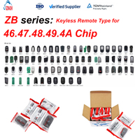 Clé de Voiture Intelligente à Télécommande KEYDIY Série ZB pour Puces 46 47 48 49 4A KD-X2 KD-MAX KD-X4, Clés de Véhicule Universelles pour Vente en Gros de Clés de Voiture