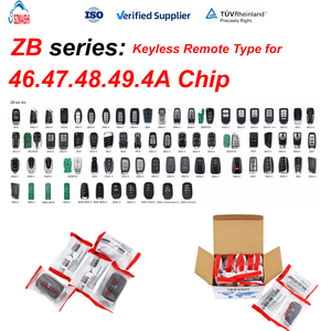 Keydiy ZB Loạt Thông Minh Từ Xa Chìa Khóa Xe Cho 46 47 48 49 4A Chip KD-X2 KD-MAX KD-X4 Phổ Chìa Khóa Xe Cho Chìa Khóa Xe Bán Buôn - Product Image 5