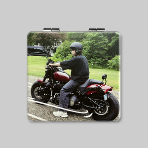 กระจกแต่งหน้าแบบพกพาพับได้สองด้านของ kpop Idol bangtan Boys Jimin jungkook - Product Image 5