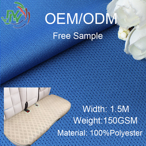 <span class=keywords><strong>Tissu</strong></span> en maille œil-de-perdrix 100 % polyester, extensible, respirant, séchage rapide, pour coussin de siège de voiture, vêtements de sport <span class=keywords><strong>d</strong></span>'extérieur - Product Image 1