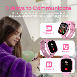 ساعة ذكية LAGENIO K3 بشاشة 1.7 بوصة وتقنية 4G مع تحديد الموقع عبر LBS+WIFI ووضع الفصل الدراسي ومكالمات الفيديو للأطفال ومقاومة للماء - Product Image 2