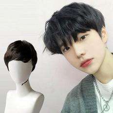 Parrucche da uomo in stile Dandy ad alto calore (9098618) con onda - Product Image 1