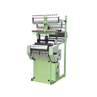 Nhà Máy Giá Cung Cấp Năng Suất Cao Tự Động Hẹp Băng Đàn Hồi Ban Nhạc Shuttleless Kim Loom Webbing Máy