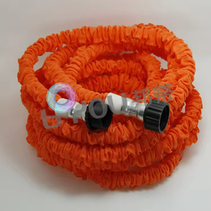 Leak Shrinking Water <b>Magic</b> Brown Expandable Extendable W/new Pocket Yarn Color 100ft Lawn Watering Hose - Product Image 3