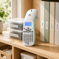 Imprimante portable de codes-barres thermiques et à transfert thermique PUTY avec interface USB, ruban de 12 mm, étiqueteuse thermique