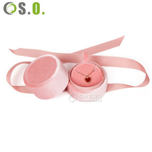 Cajas de Embalaje de Joyería de Terciopelo Premium Personalizadas de Lujo para Collares, Pulseras, Anillos, Pendientes - Product Image 1