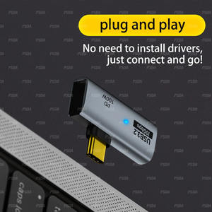 Adattatore 2-in-1 Type C <span class=keywords><strong>3.2</strong></span> OTG con Ricarica Rapida PD 100W Type C, Convertitore USB C a USB <span class=keywords><strong>3.2</strong></span> per Telefono, Tablet, Macbook - Product Image 4