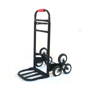 6 पहियों सीढ़ी चढ़ने कार लोहे ट्राली पोर्टेबल पुल ट्रक तह हाथ ट्राली - Product Image 3