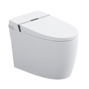 WC intelligent Chaozhou DT606 à poser au sol, chasse d'eau par siphon à jet, 4,8 L, entièrement automatique, commande vocale - Product Image 1