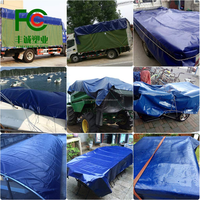 Bâche Tissée Robuste 6*20m Imperméable Bleue en Plastique pour Toiture, Agriculture Extérieure (Légumes, Fleurs) et Abri de Voiture