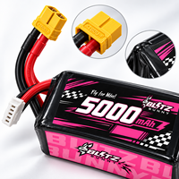 Batterie LiPo 4S6S haute performance 120/140/160/180/200C pour drones de course FPV et quadricoptères RC, batteries lithium-ion Enrichpower